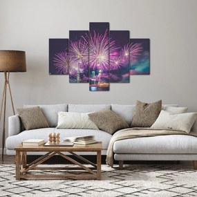 Tűzijáték képe (150x105 cm)