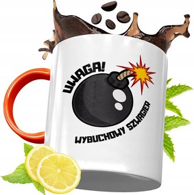 Narancssárga Bögre Sógornak Ajándék fényképes nyomattal