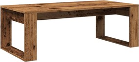 vidaXL antik fa színű szerelt fa dohányzóasztal 102 x 50 x 35 cm