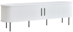 Fehér TV-állvány 180x56x45 cm Nola – Unique Furniture