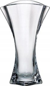 Bohemia Orbit üveg váza kristály üveg virág ajándék 31,5 cm