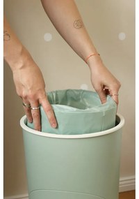 Mentazöld műanyag szemetes pelenkákhoz 25 l Whale – Kindsgut