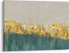 Kép - Textúra arany díszítéssel (70x50 cm)