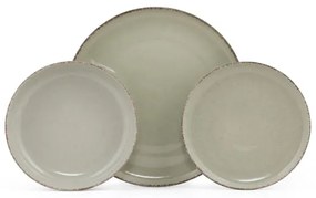 18 részes zöld porcelán étkészlet