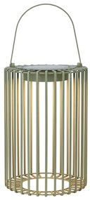 Zöld napelemes-USB kültéri LED lámpás (magasság 54 cm) Cavia – Markslöjd