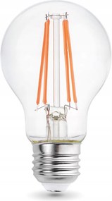 LED-es növénytermesztő izzó 8W E27 Növekedést segítő megvilágító Kobi