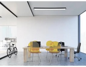 LED Mennyezeti lámpa LED/32W/230V 4000K 120x7 cm fekete