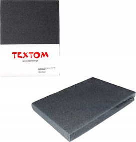 Lepedő 180x200+30cm gumis 100% Pamut Jersey Extra Vastag