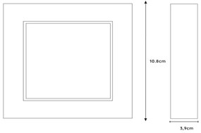 Lucide 28117/11/30 - LED Fürdőszobai lámpa BRICE LED/8W/230V IP44 fekete