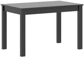 Asztal Boston 481Fekete, 75x75x120cm, Hosszabbíthatóság, Laminált forgácslap, Laminált forgácslap