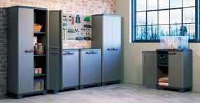 Keter Tároló szekrény STILO LOW 90 x 68 x 39 cm