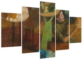 Kép - Edgar Degas, The Millinery Shop, reprodukciók (150x105 cm)