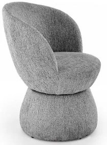 K-581 forgatható étkezőszék szürke