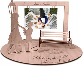 Valentin nap, 3D makett képkeret fotók