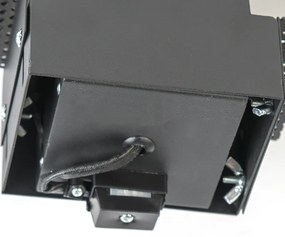 Okos beépített reflektor fekete, WiFi-vel, GU10, Trimless - Oneon 1