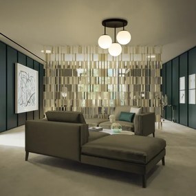 Felületre szerelhető csillár MOONLIGHT 3xE27/15W/230V fekete