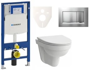 Fali WC szett Geberit előtétfalas szereléshez + Laufen Pro Nordic WC SIKOGES3H7