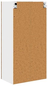 Függő szekrény Riga Régi fa és fehér 50 x 31 x 100 cm Faanyag