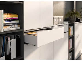 Fehér ruhásszekrény 81x197 cm Mailand – Germania