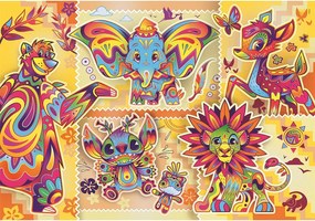 Disney Classics Boho Style 1000 db-os Compact puzzle Clementoni