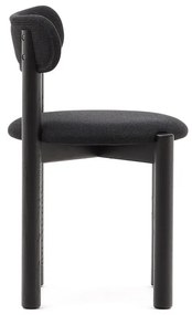 Fekete tölgyfa étkezőszék szett 2 db-os Nebai – Kave Home