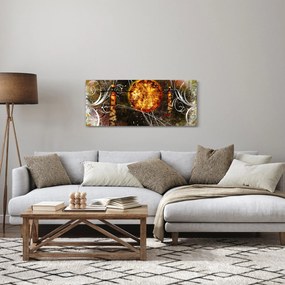 Egy őskori festmény képe (120x50 cm)