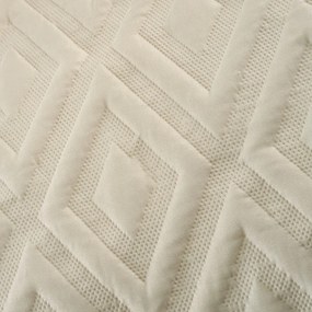 Bézs kétszemélyes-hosszabbított ágyneműhuzat 230x220 cm Jacob Geo – Catherine Lansfield