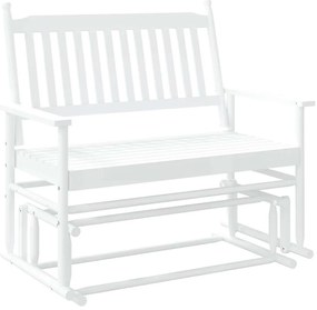 fehér tömör nyárfa hintapad 118 x 70 x 104,5 cm