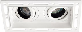 Endon modern spot lámpa trimless downlight matt fehér end94754