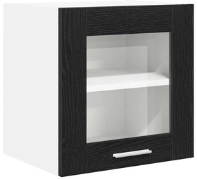 Függő szekrény Riga 2 pcs Fekete tölgy 40 x 31 x 40 cm Faanyag