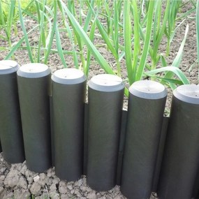 Kerti palánk - gyepszegély Maxi terrakotta, 2 m