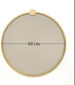 Gold Metal Ayna tükör 60 cm