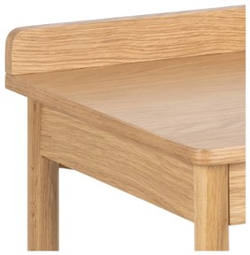 Íróasztal tölgyfa dekorral 50x110 cm Paul – Actona
