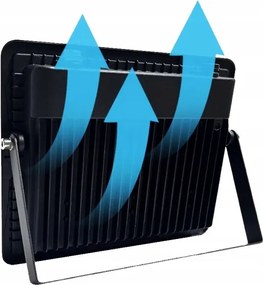 LED kültéri reflektor LED/100W/230V 4500K IP65 fekete