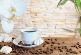 Fotótapéta Flizelin Dekoratív tapéta Virágos relaxáció 152x104 Ragasztó