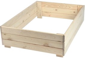 Fából készült magaságyás Grande 150x120x30 cm