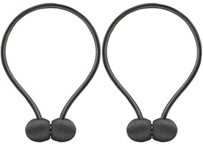 2 db mágneses függönykapcsos készlet UMBRA, fekete