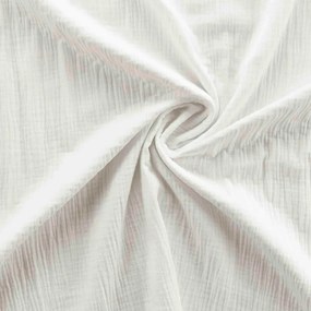 Fehér kétszemélyes-hosszabbított muszlin ágyneműhuzat 240x260 cm Angelia – douceur d'intérieur
