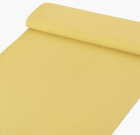 Goldea természetes lenvászon keverék - sárga 300 cm