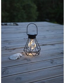 Eddy fekete LED lámpás, magasság 15,5 cm - Star Trading