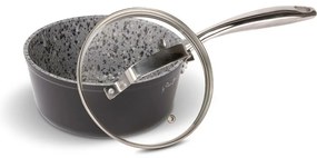 Lamart LT1261 serpenyő fedéllel Granit, átmérő 16cm