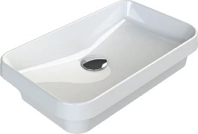 CeraStyle GRAND - PULTBA félig beültethető - Top Counter - porcelán mosdó - 49 x 30 cm