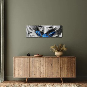 Egy nő portréja kövekkel (órával) (90x30 cm)