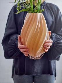 Narancssárga üveg váza (magasság 30 cm) Kanji – Bloomingville