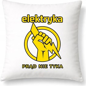 Szülinapi Párna Villanyszerelőnek Áram nem Ketyeg Fehér