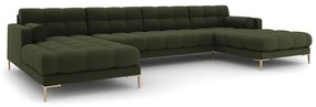 Zöld sarokkanapé (U alakú) Bali – Cosmopolitan Design