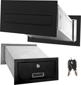 ĂtmenĆ postalĂĄda 6PN fekete Ral 9005 ĂĄlcĂĄzĂł