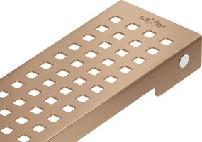 Mexen Flat M08 lineáris lefolyó takaró 70 cm, kefélt réz - 1C25070