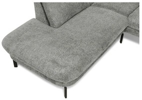 Világosszürke sarokkanapé (bal oldali) Gomero – Scandic