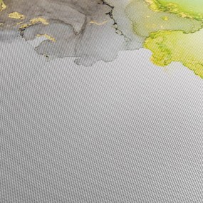 Kép - Absztrakt művészet tintával (órával) (90x30 cm)